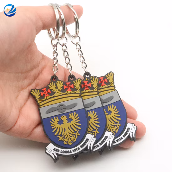 Custom Anime Cute 2D 3D Silicone Personalized Car Decoration Accessories Keyring Soft Plastic PVC Rubber Keychain Mobile Phone Hanger Key Chain