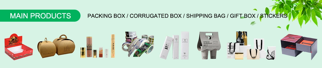 Eco-Friendly Corrugated Cardboard Paper Packaging Box Blind Box Large Carton Box with Handle
