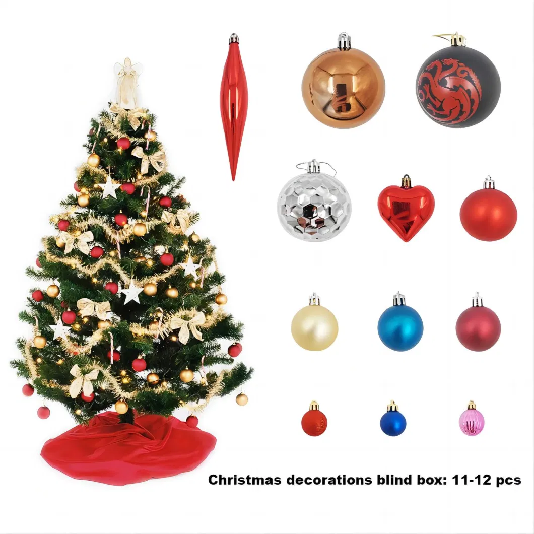 Christmas Decoration Ball More 2cm-7cm Christmas Tree Pendant Blind Box