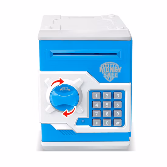 Whoesale Children Password Piggy Saving Bank Money Boxes Toy Electronic with Light and Sound Large Capacity Automatic Volume Money Funny Plastic Kids Piggy Bank
