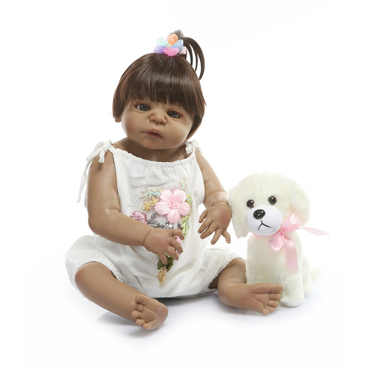 22 Inch Reborn Baby Doll Girl Toy 55 Cm Reborn Baby Doll Gift Girl Doll Toys Realistic Baby Dolls