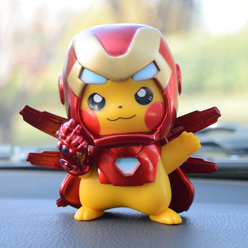 OEM Cake Decoration Dolls Pikachu Cos Marvel Hero Series Action Figures Toys