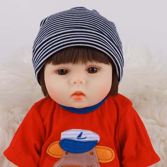 48cm Boys Silicone Dolls Baby Reborn Doll Girl Newborn Toys Christmas Gifts Toys Silicone Soft Dolls for Kids Present