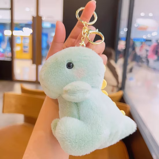 Wholesale Custom Plushie Manufacture Cute Mini Animal Keychain Plush Toy Key Chain