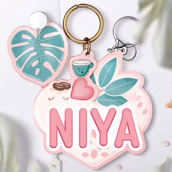Custom PVC Promotional Cartoon Keychain
