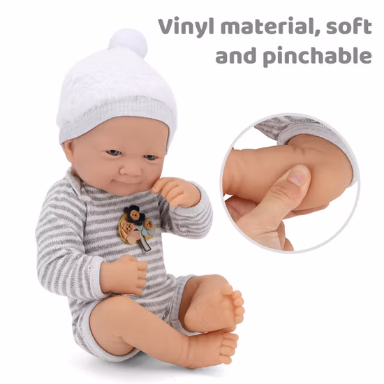 23 Inch Reborn Dolls Silicone Soft Realistic Princess Girl Baby Doll