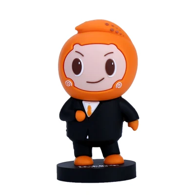 Custom 2D/3D PVC Cute Cartoon Figure Company Mascot Action Figure