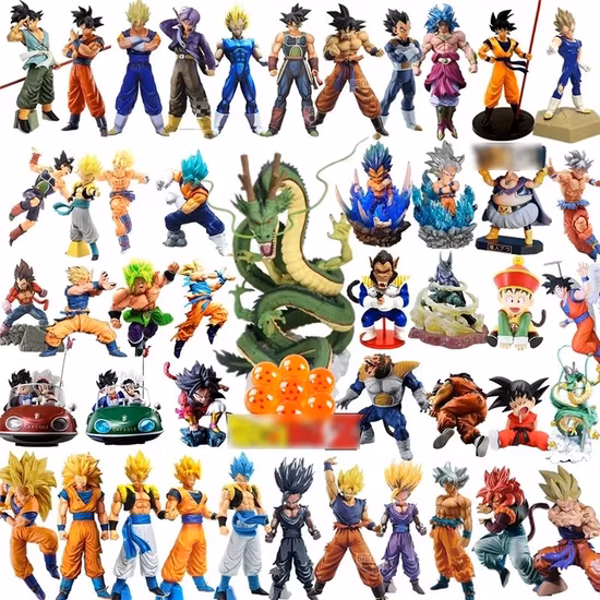 Tombotoys Juguetes Dragon Ball Custom Action Figure Toy Kids Children Plastic Toy Wholesale Naruto Action Anime Figure